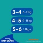 Pampers Splashers 4-5 Years 11 Diapers - Image 8