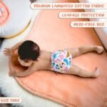 kids need Advance langots for new born 0-6 months, Pack of 3 Small langot super soft cotton cloth nappies for new born baby essentials, Reusable washable nappy L1S - Image 5