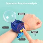 VGRASSP Wrist Watch Remote Controlled Mini Car Toy for Kids with USB Charging Cable - Rechargeable 2 Function Remote Watch - Color and Design As Per Stock - Image 7