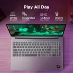Lenovo LOQ Essential, AMD Ryzen 7 7735HS, NVIDIA RTX 4050 6GB, 16GB RAM, 512GB SSD, FHD IPS, 15.6" (39.6cm), 144Hz Refresh Rate, Windows 11, Office Home 2024, Grey, 1.8Kg, 83S0009TIN, Gaming Laptop - Image 5