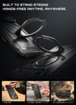 SUPCASE for iPhone 18 Pro Max Case/ 17 Pro Max Case with Stand, Black - Image 4