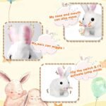 Kidology Electronic Bunny Toy for Kids | Hopping & Jumping Rabbit with Moving Ears, Nose & Tail | Soft Plush Animal Toy | Interactive Walking Toy | Gift for Boys & Girls - Image 2