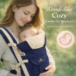BabyGo Kids 4-in-1 Adjustable Baby Carrier Cum Kangaroo Bag | Multiple Carry Positions: Front, Back, Hip - Comfortable & Adjustable with Safety Belt and Buckle Straps (Blue) - Image 5