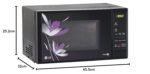 LG 20 L Solo Microwave Oven (MS2043BP, Black, Health plus Menu, I-Wave Technology, Indian Cuisine, Even Reheat & Defrost, Auto Cook Menu, Anti-Bacterial Cavity & Steam Clean) - Image 16