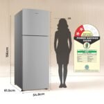 Haier 240 L 2 Star Frost Free Twin Inverter Double Door Refrigerator with Cool Pad for Extended Freezer Cooling & Spacious Fresh Zone (HEF-252EGSA-P, Moon Silver, 2026 Model) - Image 11