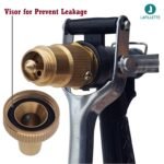 LAFILLETTE Metal Water Spray Gun High Pressure Garden Hose Spray Gun for Plants Watering, Car Washing, Lawn, Gardening - Image 5