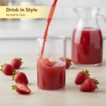 AGARO Elite 300 ml Glasses Set of 6, Transparent Drinking Water Glass Set, Borosilicate Glass Tumbler for Water, Cold Drink, Juice, Flame Proof, Microwave & Dishwasher Safe, for Daily Use & Gifting - Image 7