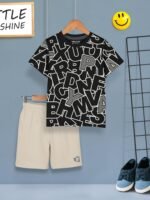 HELLCAT Boys Dress Clothing Set Combo with Tshirts & Shorts - Pack 3 - Image 7