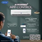 Carrier 1.5 Ton 3 Star Wi-Fi Smart Flexicool Inverter Split AC (Copper, Convertible 6-in-1 with Wi-Fi with Geo-Fencing, Smart Energy Display, 2026 Model, ESTER EDGE Gxi WiFi-CAI18EE3R36W1, White) - Image 2