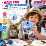 Storio Camera for Kids with Print, Mini Camera Printer, 1080P HD - Image 5