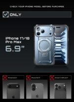 SUPCASE for iPhone 18 Pro Max Case/ 17 Pro Max Case with Stand, Glacier - Image 2