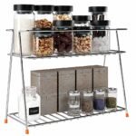 Tabletop Spice Rack For Your Kitchen_Countertop Spice s And Masala Rack 2 -Tiered Shelf And 2 Layer Stainless Steel And Special Countertop Spice Rack-(Pack Of One) (Nhsp) - Image 7