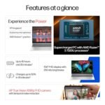 HP 15 Smartchoice, AMD Ryzen 3 7320U (8GB LPDDR5, 512GB SSD) FHD, Anti-Glare, Micro-Edge, 15.6''/39.6cm, Win11, M365 Basic(1yr)* Office24, Silver, 1.59kg, fc0500AU, FHD Camera w/Privacy Shutter Laptop - Image 2