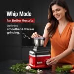 Rico 1000W Juicer Mixer Grinder for Kitchen & Home (Mixie) | 4 Jars (3 Steel + Nutri Sipper) for Smoothies, Chutney, Masala & Batter | Heavy Duty 18000 RPM | ISI Marked | 5 Yr Warranty - Image 5