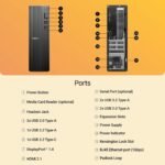 Dell Slim Desktop, i5-14400, 8GB DDR5 512GB SSD, Integrated Graphics, Win11+MS Office 24+M365, Wired Keyboard Mouse, 1 Yr McAfee LiveSafe, 3 Years Warranty, MediaTek Wi-Fi 6, 2x2, 802.11ax - Image 8