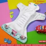 Kids Need Leakage Proof cloth diaper for babies 0 to 3 years High Absorbent 1 Reusable diaper cover 1 Insert pad combo Pack 5-18Kg Adjustable free size Washable Pocket cloth diapers for babies W4 - Image 6