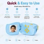 Toy Imagine Kids Digital Camera 1080P with 2-Inch Screen & Games, Blue - Image 8