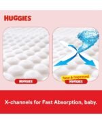 Huggies Complete Comfort Wonder Pants Newborn / Extra Small (NB/XS) Size (Up to 5 Kg) Baby Diaper Pants, 22 count| India's Fastest Absorbing Diaper with upto 4x faster absorption | Unique Dry Xpert Channel - Image 5