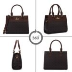 Lavie Women's Mono Salma Solid Satchel Bag for Women | Satchel Handbag for Work | Ladies purse | Stylish Shoulder Bag | Gift For Ladies - Image 7