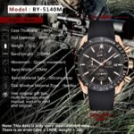 BENYAR Men's Luxury Chronograph Watch – Business, Casual | Quartz Movement with Date Display | Stylish Wristwatch | Gift for Men - Image 5