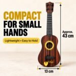 Toy Imagine 18-Inch 4-String Kids Guitar, Ukulele-Style Musical Toy - Image 2