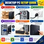 Desktop Computer Set i3 3rd Gen 8GB RAM 128GB SSD Windows 10 - Image 4