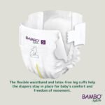 Bambo Nature Premium Baby Tape Diapers for Baby XL Size (12-18 Kgs), Super Absorbent, Breathable, Extra Soft, Dermatologically Tested, Hypoallergenic Nappies With Wetness Indicator, 22 Count - Image 2