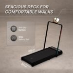Cult Walking pad Prime Treadmill (3.5HP Peak Power) Compact & Foldable Under Desk DC Motor Treadmill |2-Level Incline | Max Weight: 120kg | Home use with Remote Control - Image 10
