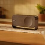 Bose SoundLink Home Speaker, Premium, Portable and Wireless Bluetooth Shelf Speaker, Up to 9 Hours Battery Life, Warm Wood - Image 3