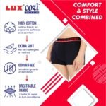 Lux Cozi Men's Cotton Bigshot Trunk - Pack of 3 - Image 2