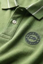 Peter England Men's Regular Fit Insignia Half Sleeve Polo T-Shirt | Cotton Rich | Premium Pique Weave - Image 7