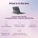 Lenovo {Smartchoice} Idea Tab Pro with Pen Plus & Keyboard|12.7" 3K Display|144 Hz Refresh|12 GB RAM, 256 GB ROM| AI-Enabled| MediaTek Dimensity 8300|4 JBL Speakers|10200 mAh Battery with 45 W Charger - Image 8
