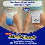 Mamypoko pants All night absorb|Pant Style Baby Diapers Small Size(S),56 Count,Ideal for 4-8Kgs|1 Diaper= Upto All night Absorption|Wider Crisscross Sheet|Gentle Coco Care|12hr Leakage Protection - Image 7