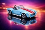 1 PCS Multicolor 1:64 Scale Shelby Cobra 427 Die-Cast Model Car Toy | Metal Body with ABS Parts | Realistic Classic Sports Car Replica | Smooth Free-Wheel Collectible Vehicle for Kids - Image 9
