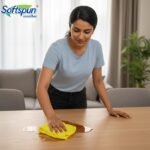 SOFTSPUN Microfiber Cleaning Cloths, 10pcs 40x40cms 220 GSM Multi-Colour! Highly Absorbent Lint and Streak Free Multi -Purpose Wash Cloth for Kitchen Window Stainless Steel Silverware. - Image 5