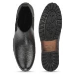 Liberty Fortune Black & Brown Casual Boots for Men - Lace-Up Boot - Image 7