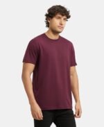 Jockey 2714 Men Super Combed Cotton Rich Round Neck Half Sleeve Regular Fit T-Shirt - Image 2