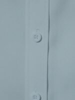 AVANOVA Men's White Long Sleeve, Slim Fit Button Down Dress Shirt for Men | Casual Office Wear | Formal Business Shirts | Stylish Plain Single Breasted Shirt(Shirt 87) - Image 6
