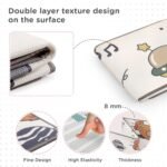 Play Nation Premium Double Sided Waterproof Play Mat for Babies 0 to 2 Years, 8mm Thickness, Newborn Learning Floor Mat, Large & Foldable Crawling Carpet, 6X5 Feet, Space, Multicolor, 1 Count - Image 3