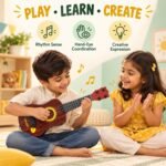 Toy Imagine 18-Inch 4-String Kids Guitar, Ukulele-Style Musical Toy - Image 5