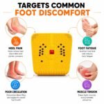 JimXen Acupressure Magnetic Foot Mat for Pain Relief Foot Reflexology Mat for Heel, Knee, Leg & Sciatica Pain | Improves Blood Circulation & Stress Relief | Non-Electric Therapy Power Mat for Daily Health Care - Image 4