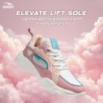 ASIAN Women BLOSSOM-12 Running and Casual wear Running Shoes with Laces, Lightweight and Comfortable Shoes Gym and Sports Shoes for Women & Girls with Stylish Design - Image 3