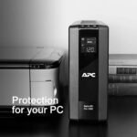 APC Back-UPS Pro BR1000G-IN 1000VA / 600W Premium UPS | Backup for Editing Setup, Workstation & Home Office | LCD Display | 6 Backup Outlets | 2 Year Warranty - Image 2