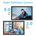 10" Android 15 Tablet with Case, 12GB RAM + 64GB ROM (Expansion to 1TB), Quad Core Processor, 5G WiFi 6, BT5.0, 1280x800 HD Display, 6000mAh, Dual Camera, GMS - Image 3