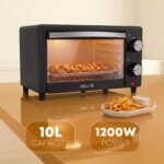 iBELL WAVE10 OTG Oven – 10L Compact Design, 1200W Power | Multi-Function Oven, Toaster & Griller with Adjustable Temperature and Timer Control - Image 3