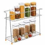 Tabletop Spice Rack For Your Kitchen_Countertop Spice s And Masala Rack 2 -Tiered Shelf And 2 Layer Stainless Steel And Special Countertop Spice Rack-(Pack Of One) (Nhsp) - Image 5