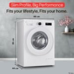 LG Smart Choice, 7 Kg, 5 Star, Steam, Inverter Direct Drive Technology, 6 Motion DD, Fully-Automatic Front Load Washing Machine (FHB1207Z2W, Remove Allergens & Stain, In-Built Heater, Essence White) - Image 5