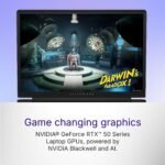 Dell Alienware 15 Gaming Laptop, AI Enabled Intel Core 7 240H Processor, 16GB:512GB, NVIDIA 4050, 6 GB GDDR6, 15.3" WUXGA 165Hz 300nits, Alienware White Backlit Keyboard, 2.25kg - Image 15