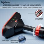 Lifelong Adjustable Pull-Up Bar for Home Gym | No Screws Hanging Bar, Adjustable Length (74-97cm), Doorway Chin-Up Bar, Gym Equipment for Men Workout, Strength Training. Weight Capacity (200kg) - Image 7