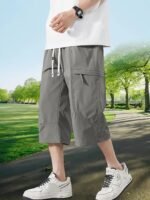 Lymio Men Casual Shorts || Men Cargo Shorts Cotton || Available in Combo Pack of 2 (Shorts-42-45) - Image 2